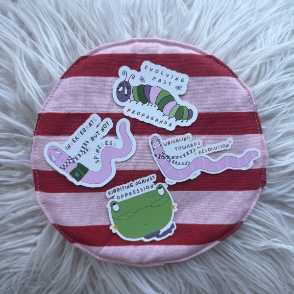 political bugs sticker pack